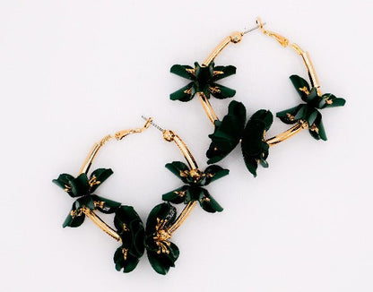 Floral Luxe Hoops-2