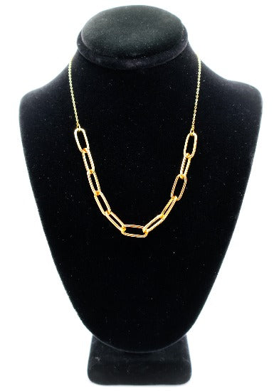 Golden Elegance Chain Necklace-1