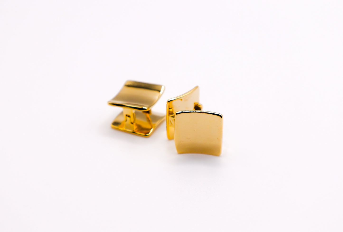 Golden Chic Dots Earrings-0