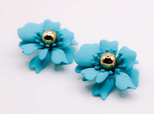 Marine Petal Earrings-0