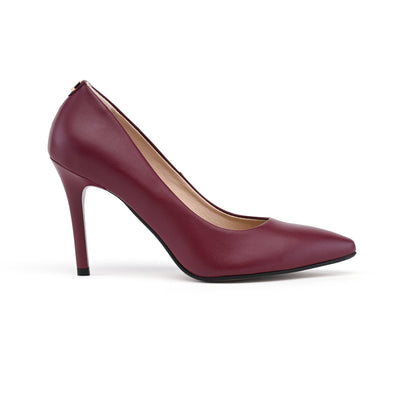 Burgundy Bliss - vegan 95mm heels-0