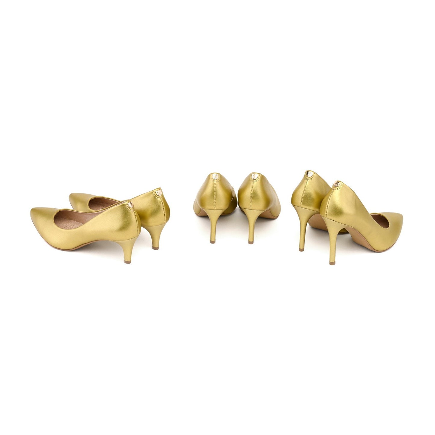 Golden Glamour - vegan 95mm heels-3