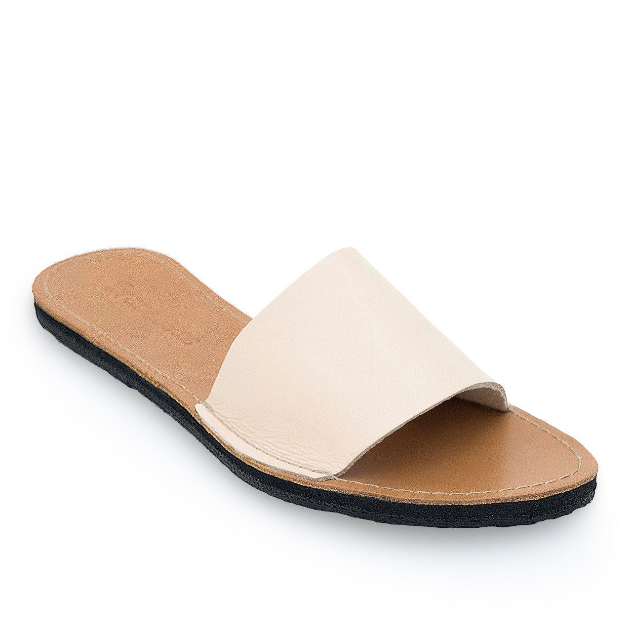 The Linda Leather Slide Sandal-10