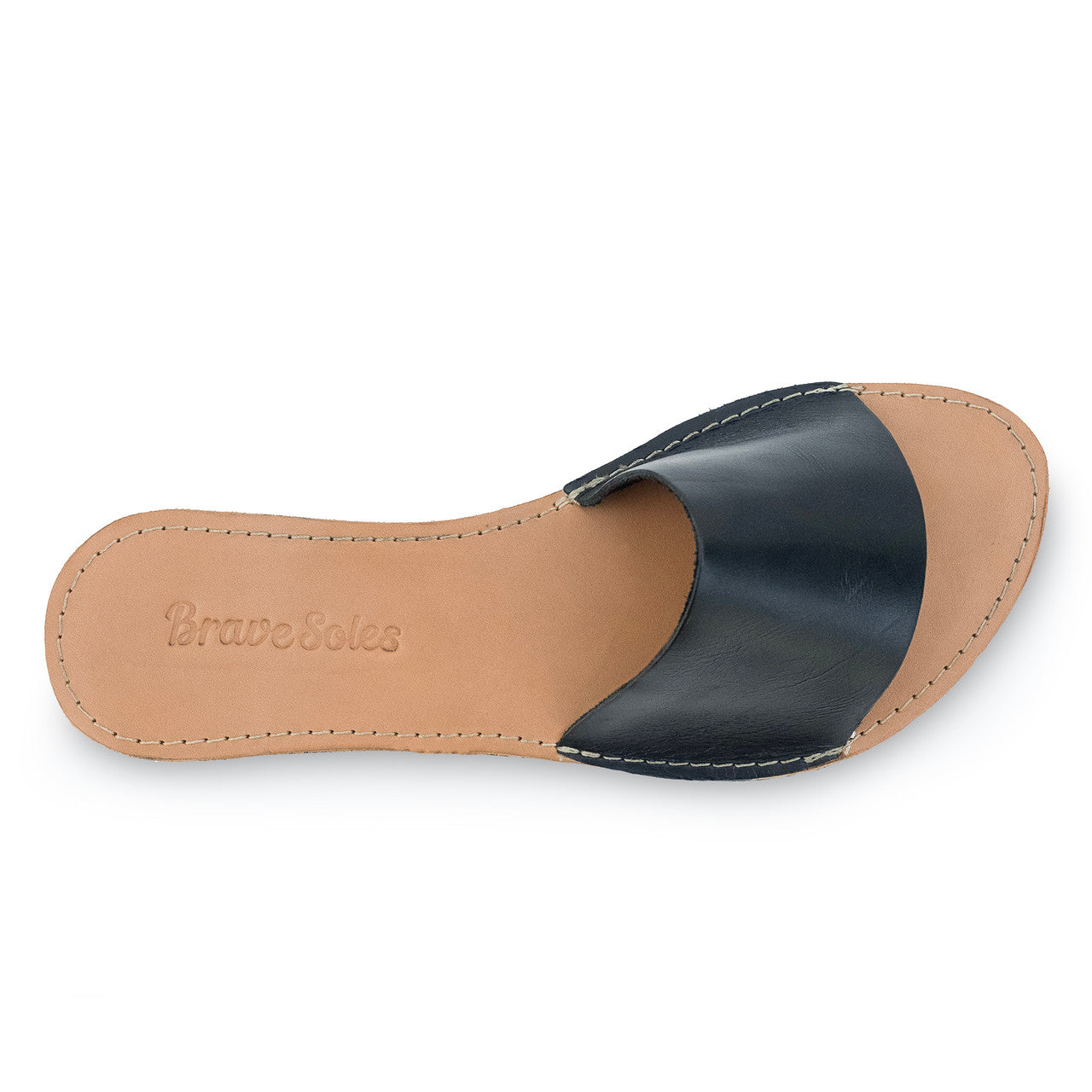 The Linda Leather Slide Sandal-9