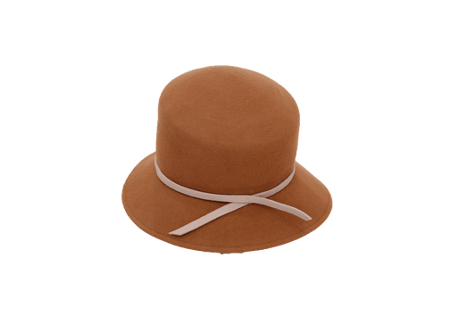 Cloche Brown Hat-0