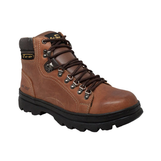 Men's 6" Hiker Brown Leather Boots-0