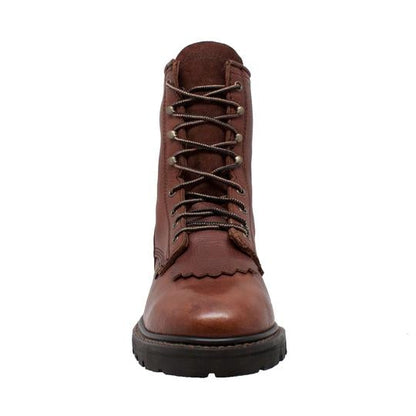 Men's 9" Chestnut Packer Leather Boots-4