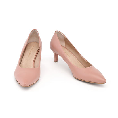 Nude Elegance - vegan 55mm heels-1