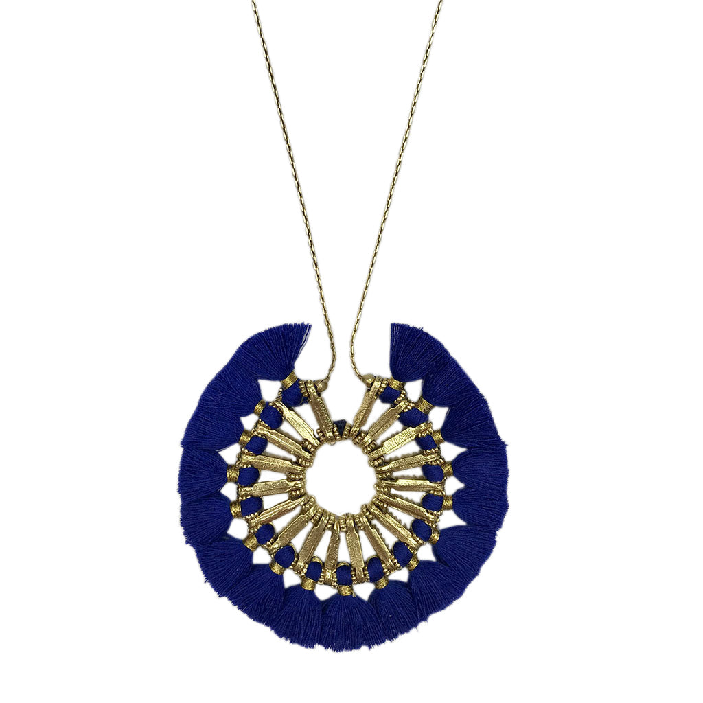 Tassel Halo Necklace-5