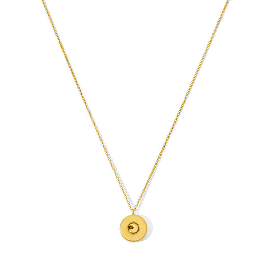 Shell Casing Pendant Necklace-0