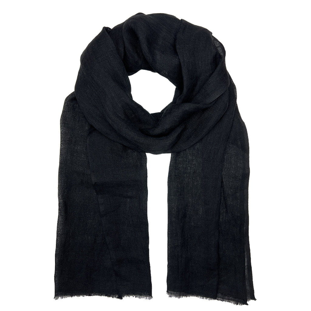 Gauze Linen Scarf-3