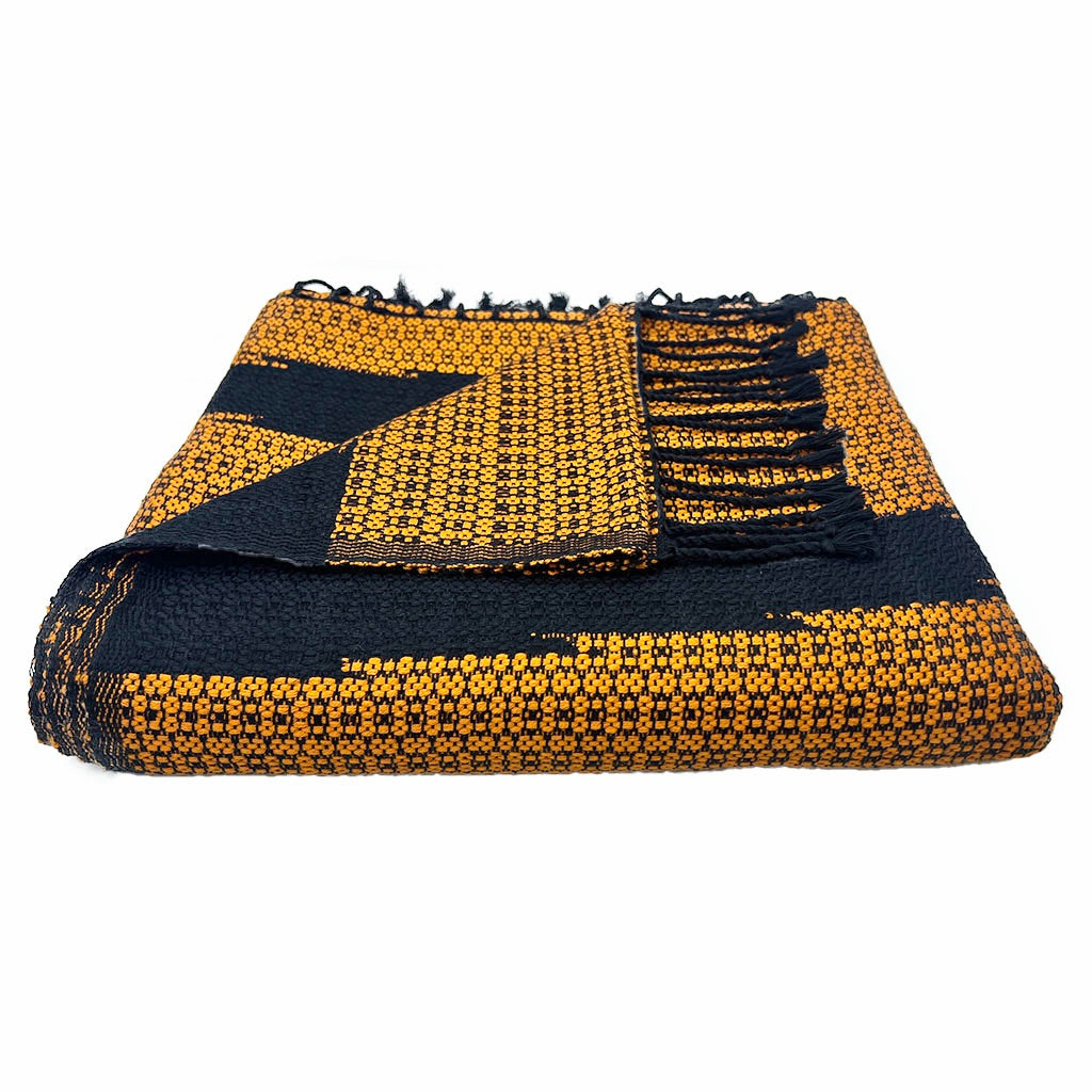 Cambodian Handloom Tapestry Throw-1