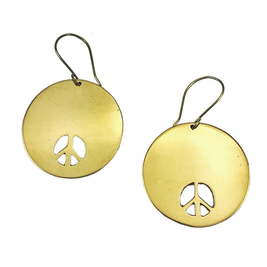 Bombshell Peace Earrings-0