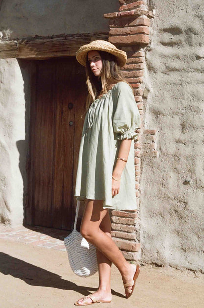 Portofino Dress - Sage Green Dress-2