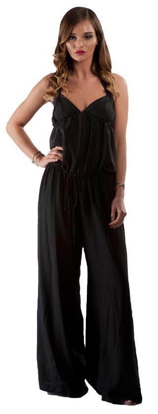 Roosavelt Jumpsuit | Melon | Black | *Final Sale*-3